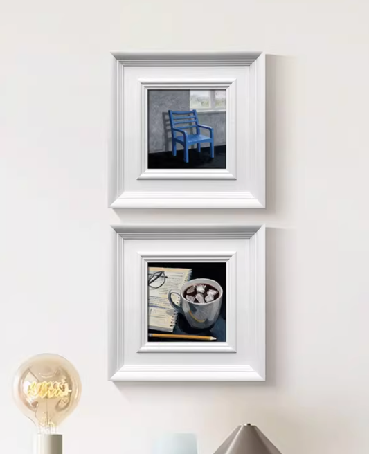 French Reflection Heritage Mirror Wall Canvas