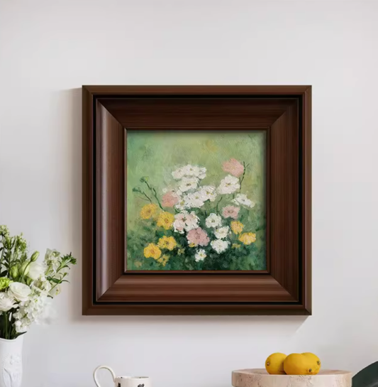 Vintage Harmony Interior Wall Canvas