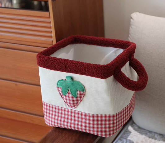 SoftNest Fabric Cartoon Storage Basket